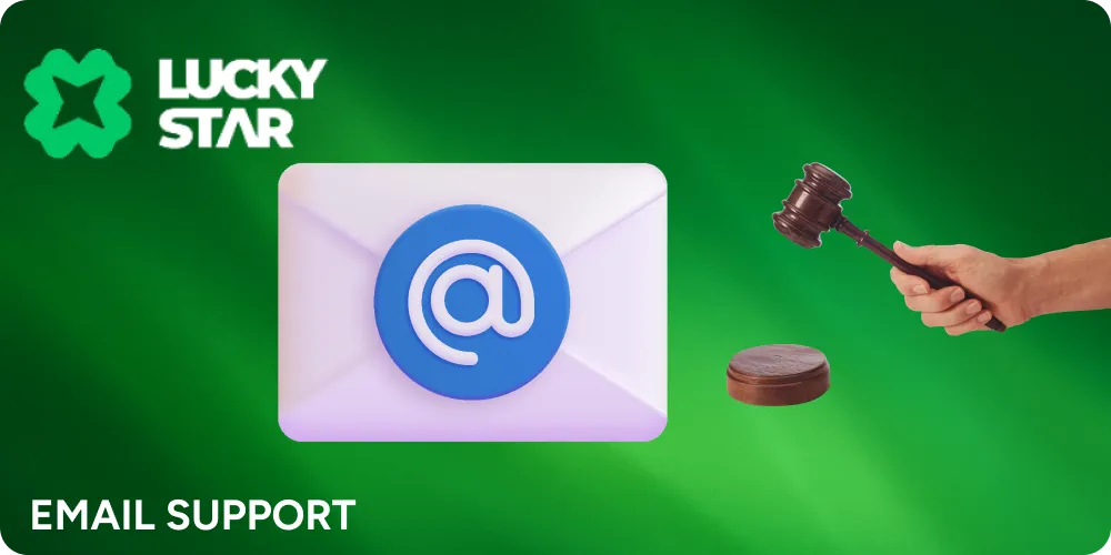 Receive fully Email support from Lucky Star Team