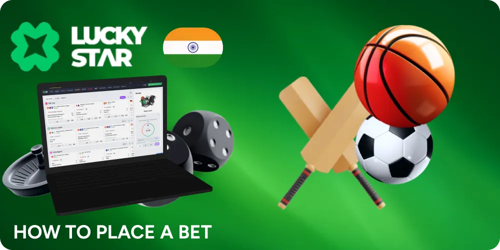 How to Place a Bet at Lucky Star Gambling Platform