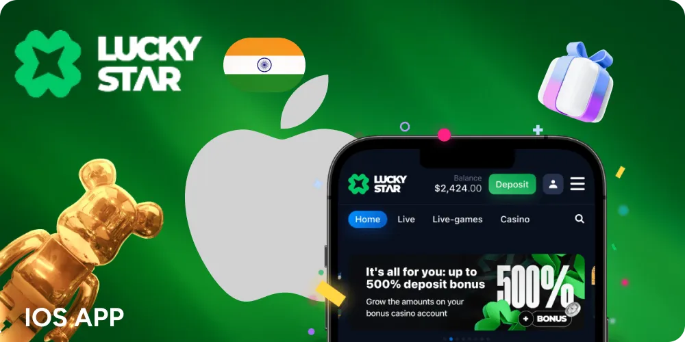 Check, how to install Lucky Star application for iOS users.