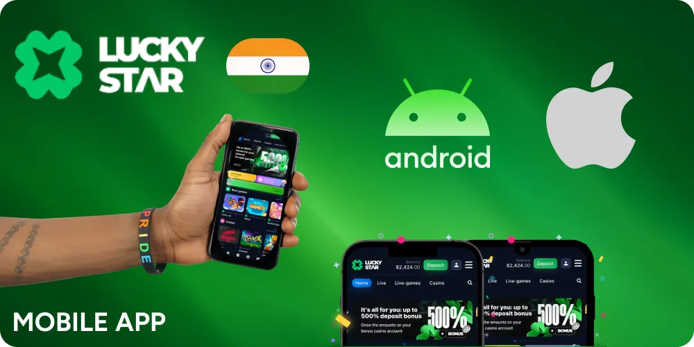 Discover Lucky Star Mobile Application for Android and iOS