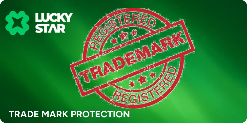 Lucky Star is registered officially trademark and you cant use their assets.