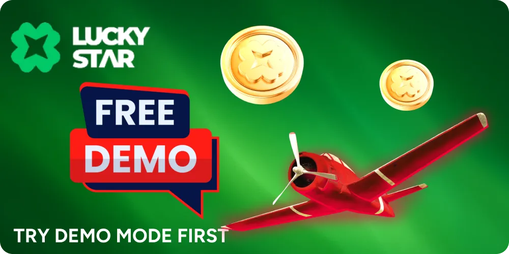 At Lucky-Star online casino you can try demo mode before play for real money.