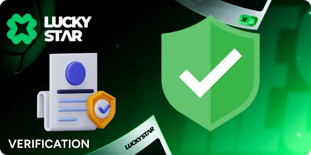 If you want withdraw money from casino LuckyStar - pass verification process.