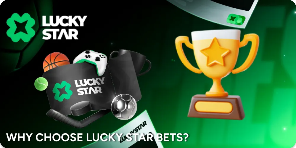 So, why we recommend to use official Lucky Star Bet platform.