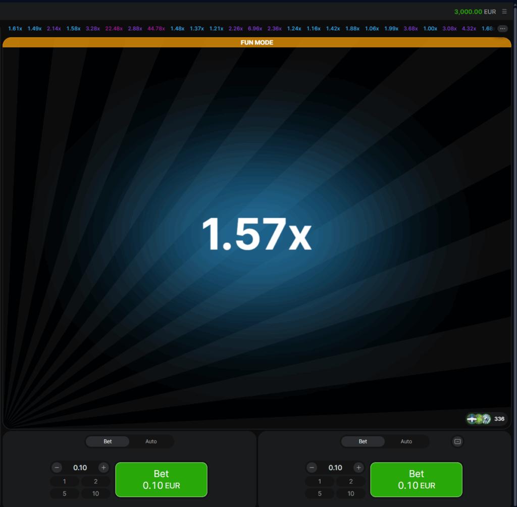 Aviator Game Interface